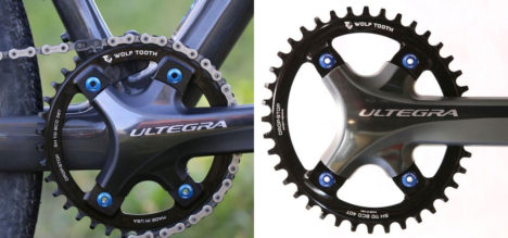 ウルフトゥース(Wolf Tooth) 110 BCD 5 Bolt Chainring 48T compatible