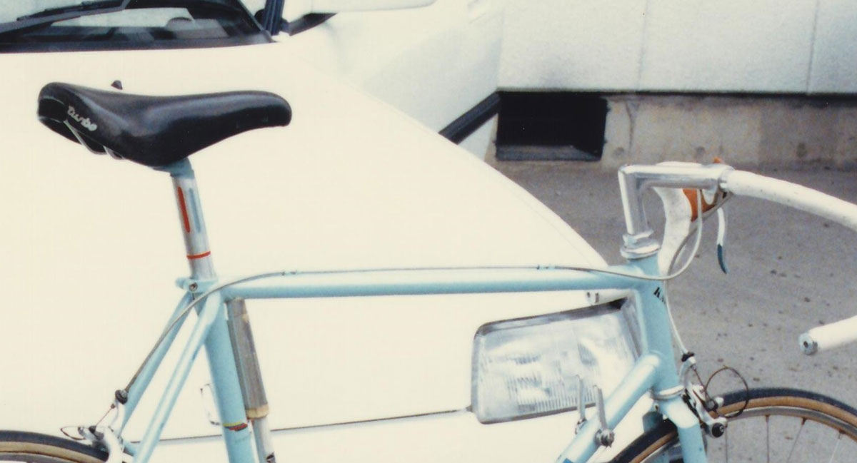 　“Selle Italia Bernard Renault Turbo”　・・・ 1988年の写真　