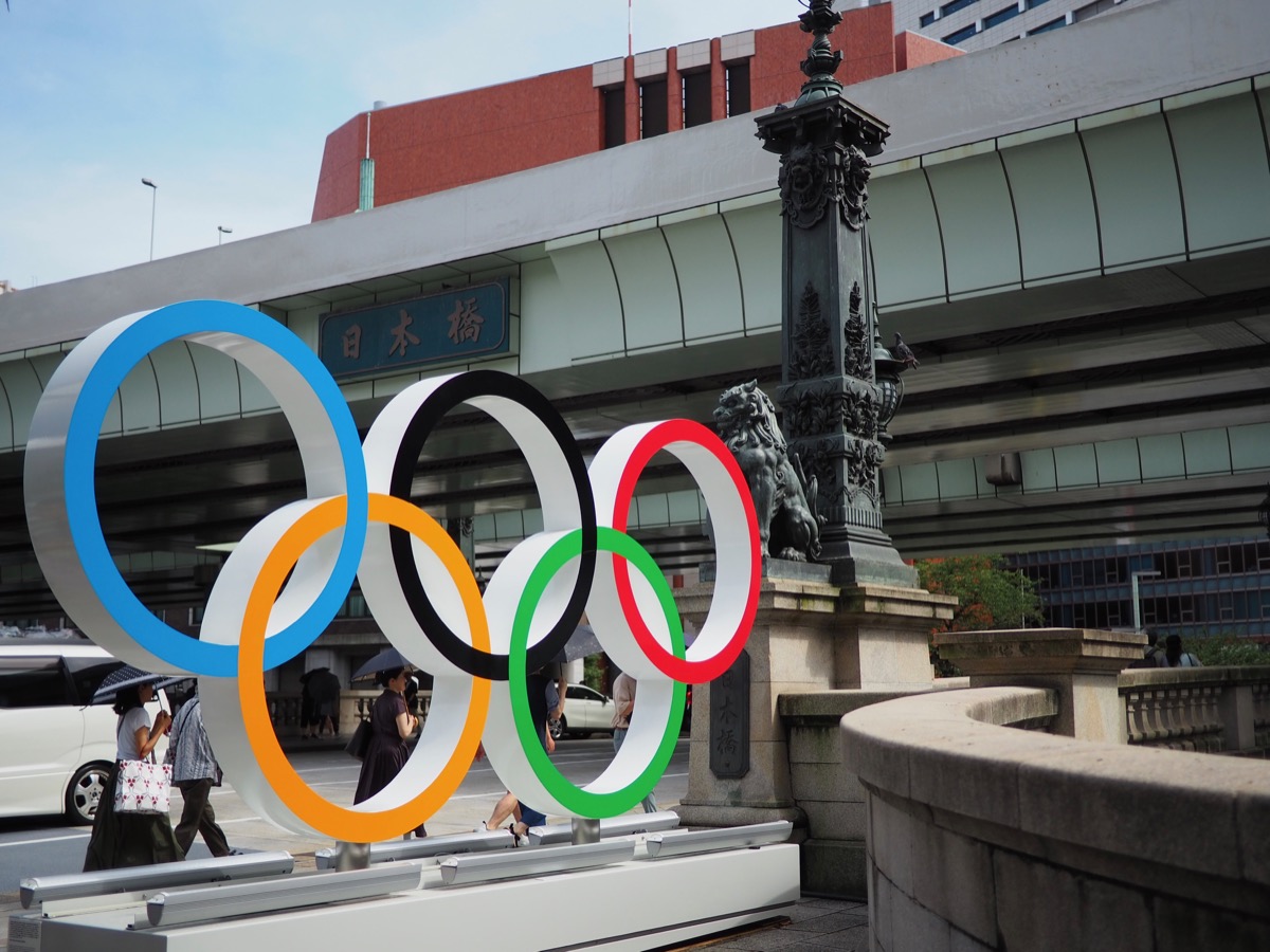 日本橋にオリンピックのオブジェが登場 記念写真を撮れるのは今だけ Cbn Blog