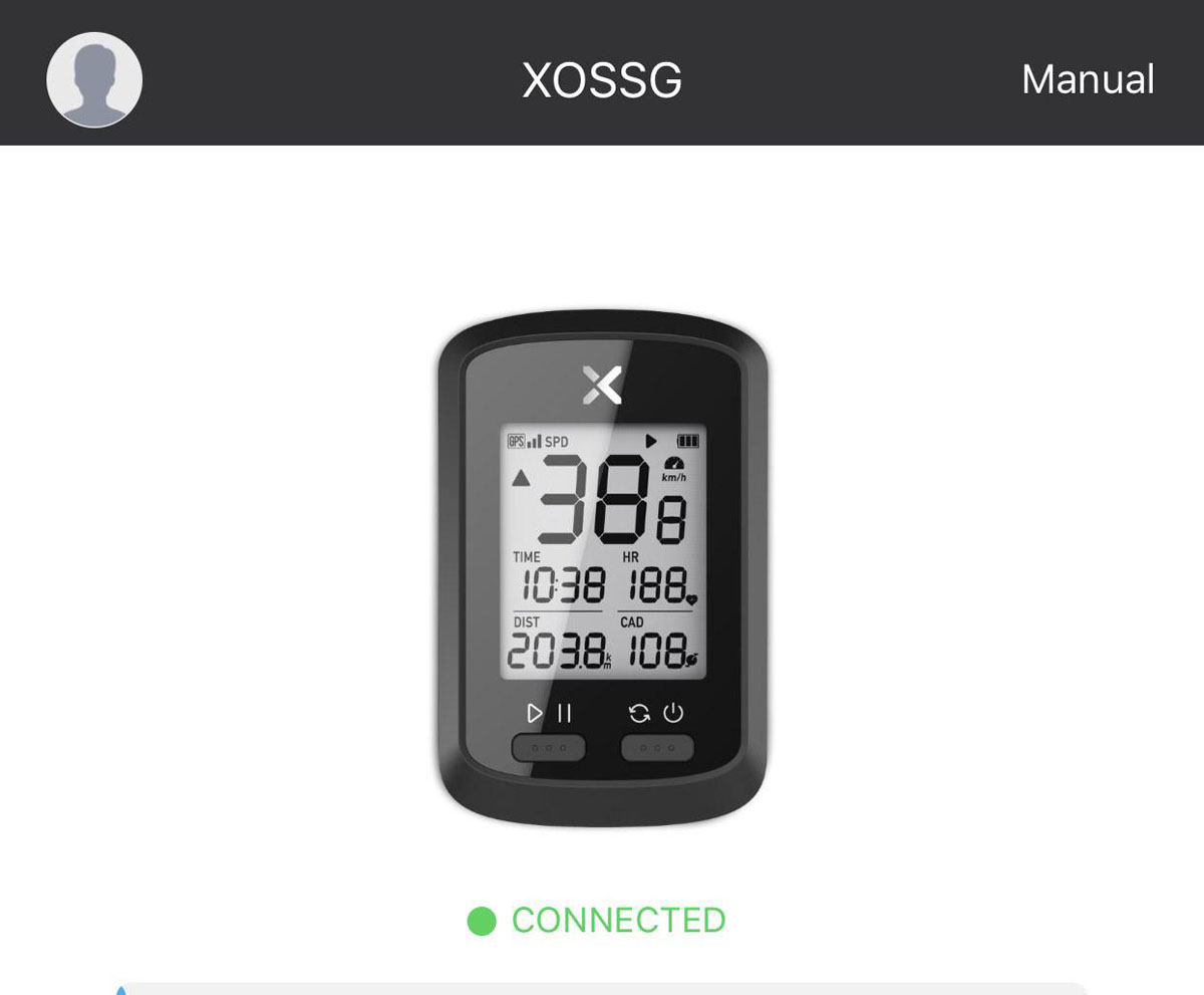 XOSS アプリ