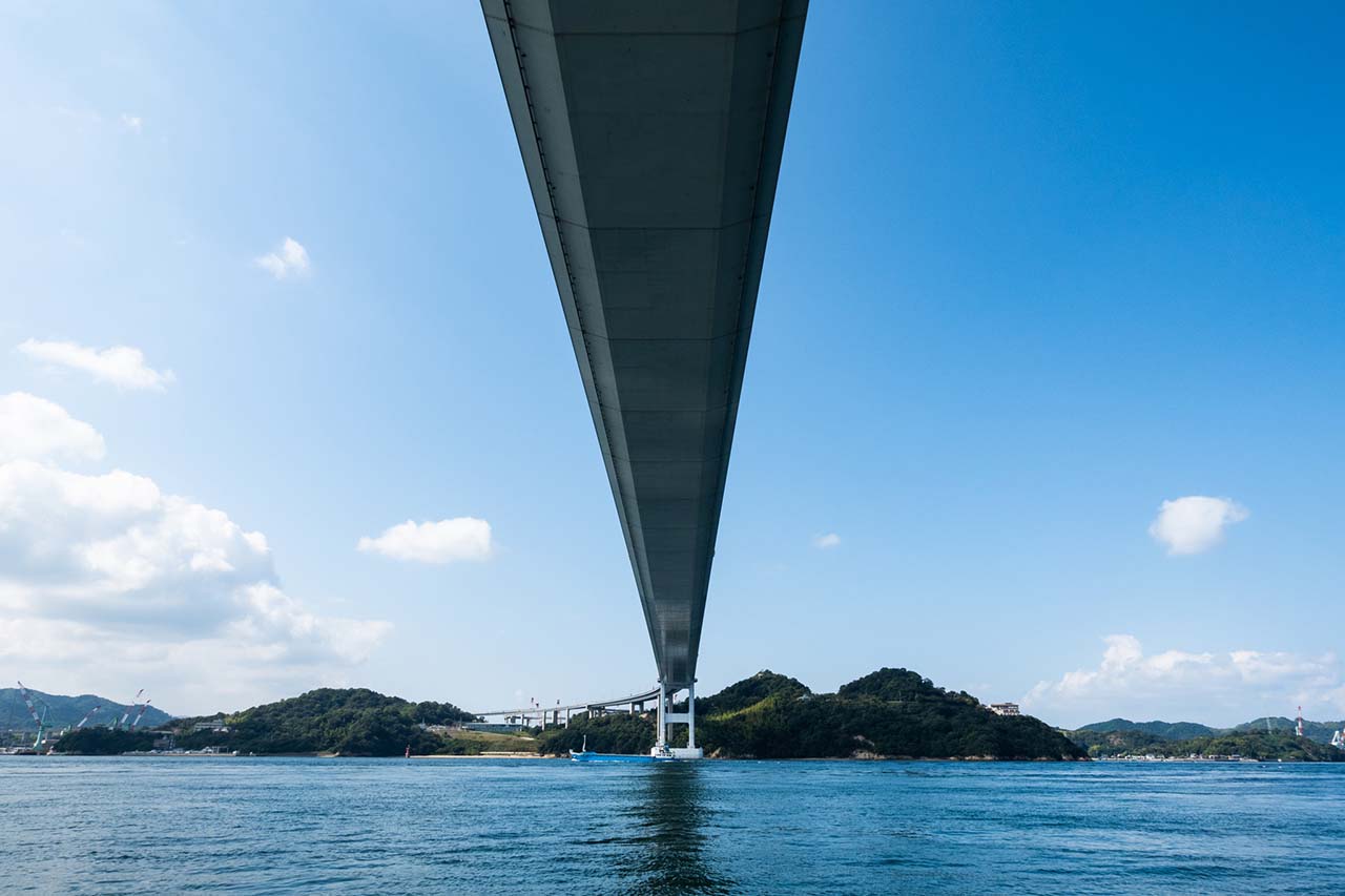 しまなみ海道に架かる橋