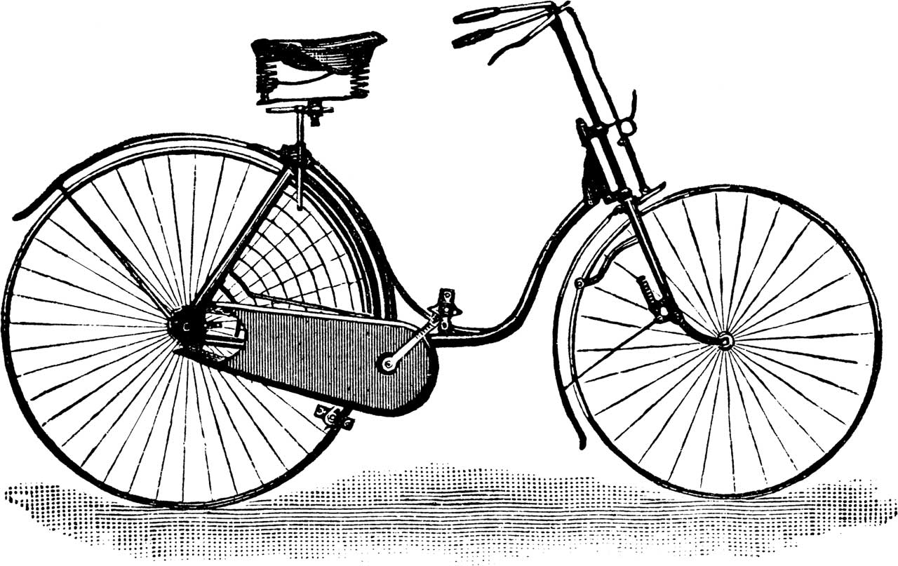 初期の安全型自転車