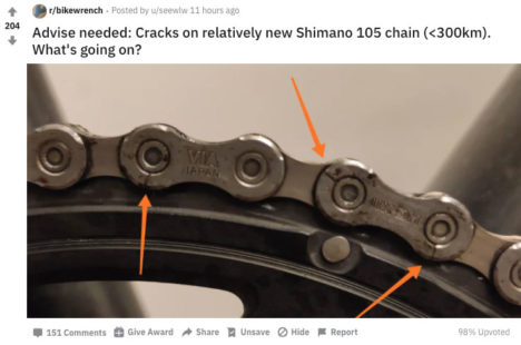 シマノ (SHIMANO) リペアパーツ 引掛け歯付チェーンリング 52T-MC (52