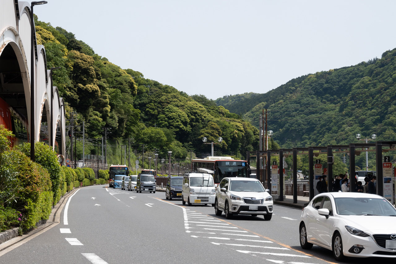箱根の渋滞