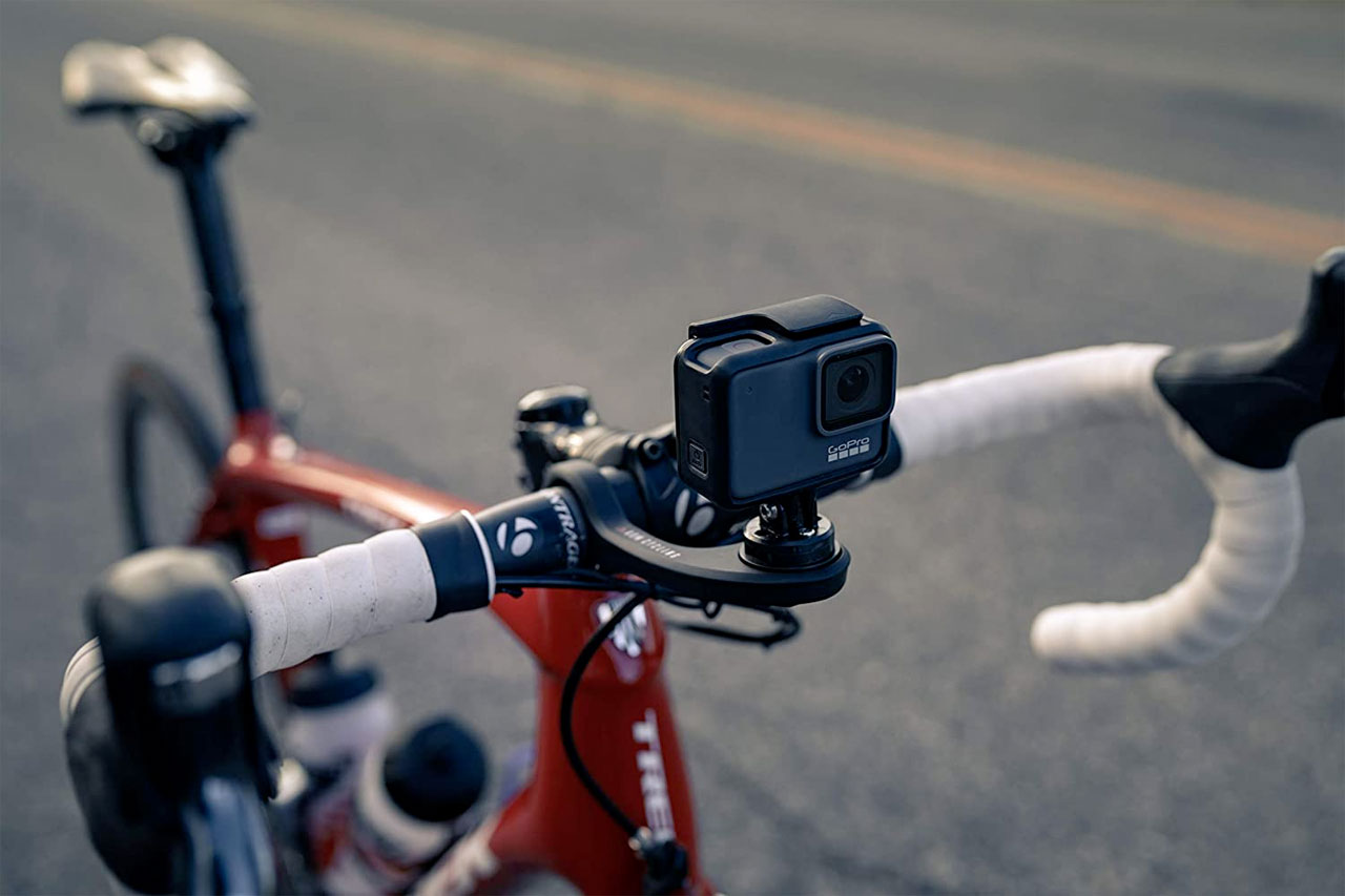 KOM Cycling Top Mount Compatible with GoPro Adapters (quarter turn)