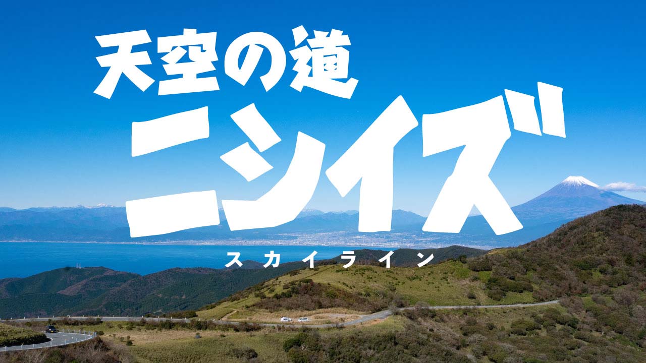 静岡県・西伊豆スカイライン！標高800mの稜線を伝う天空の道