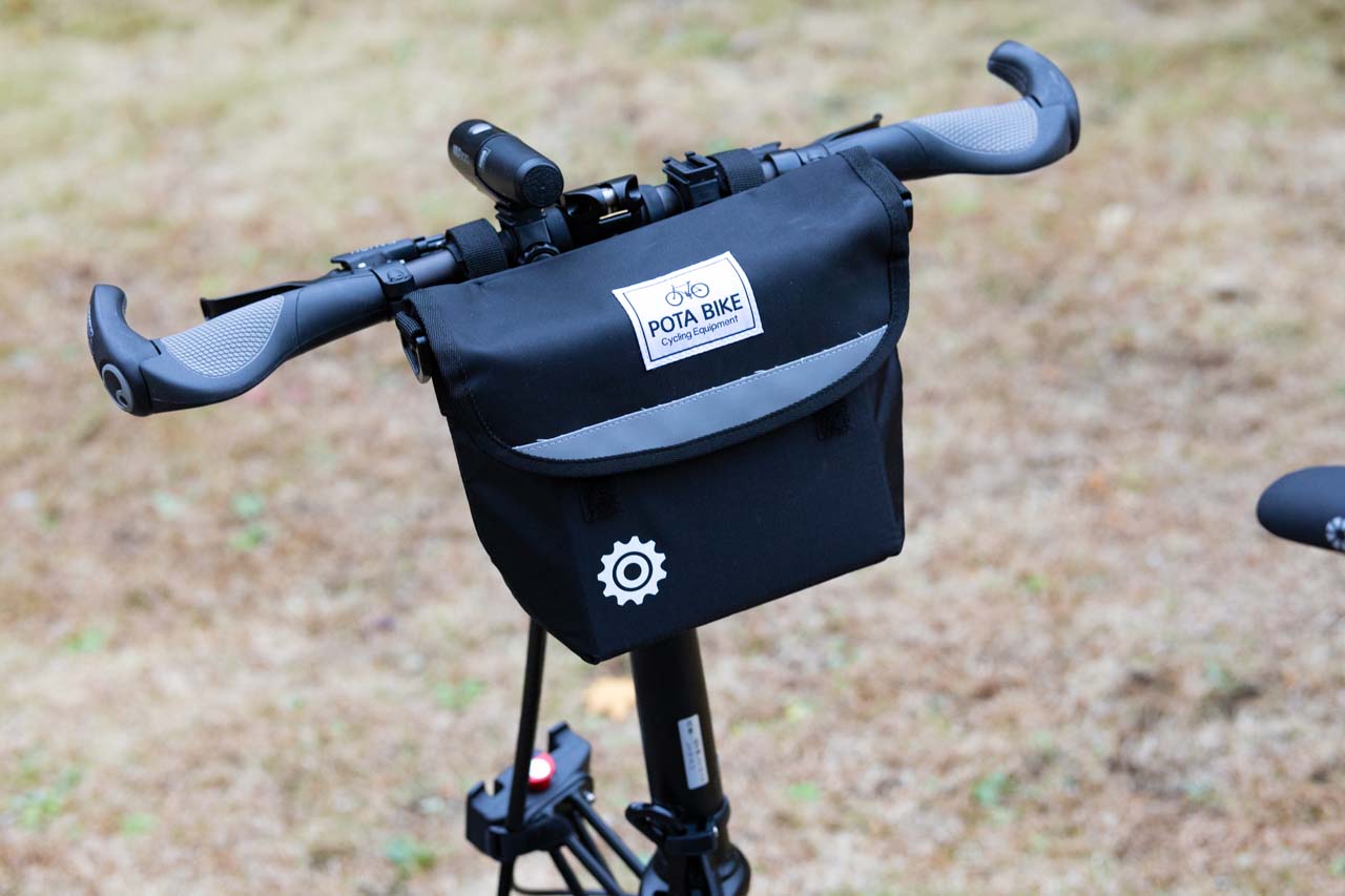 POTA BIKE(ポタバイク) セミハードフロントバッグ for ミニベロ